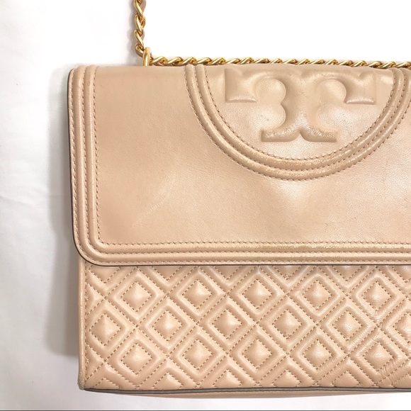 • Tory Burch Fleming Convertible Shoulder Bag • - Picture 2 of 8